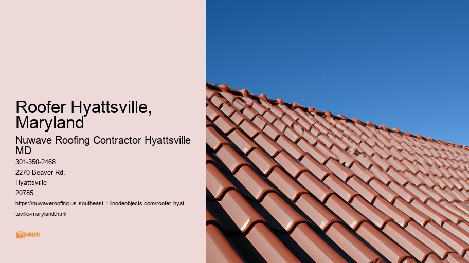 Roofer Hyattsville, Maryland